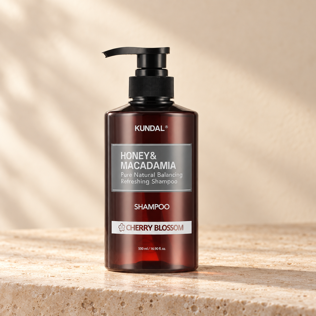Shampoo Kundal Honey & Macadamia Cherry Blossom 500 ml