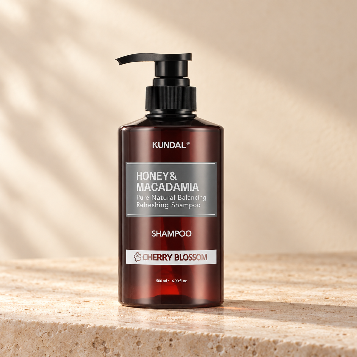 Shampoo Kundal Honey & Macadamia Cherry Blossom 500 ml