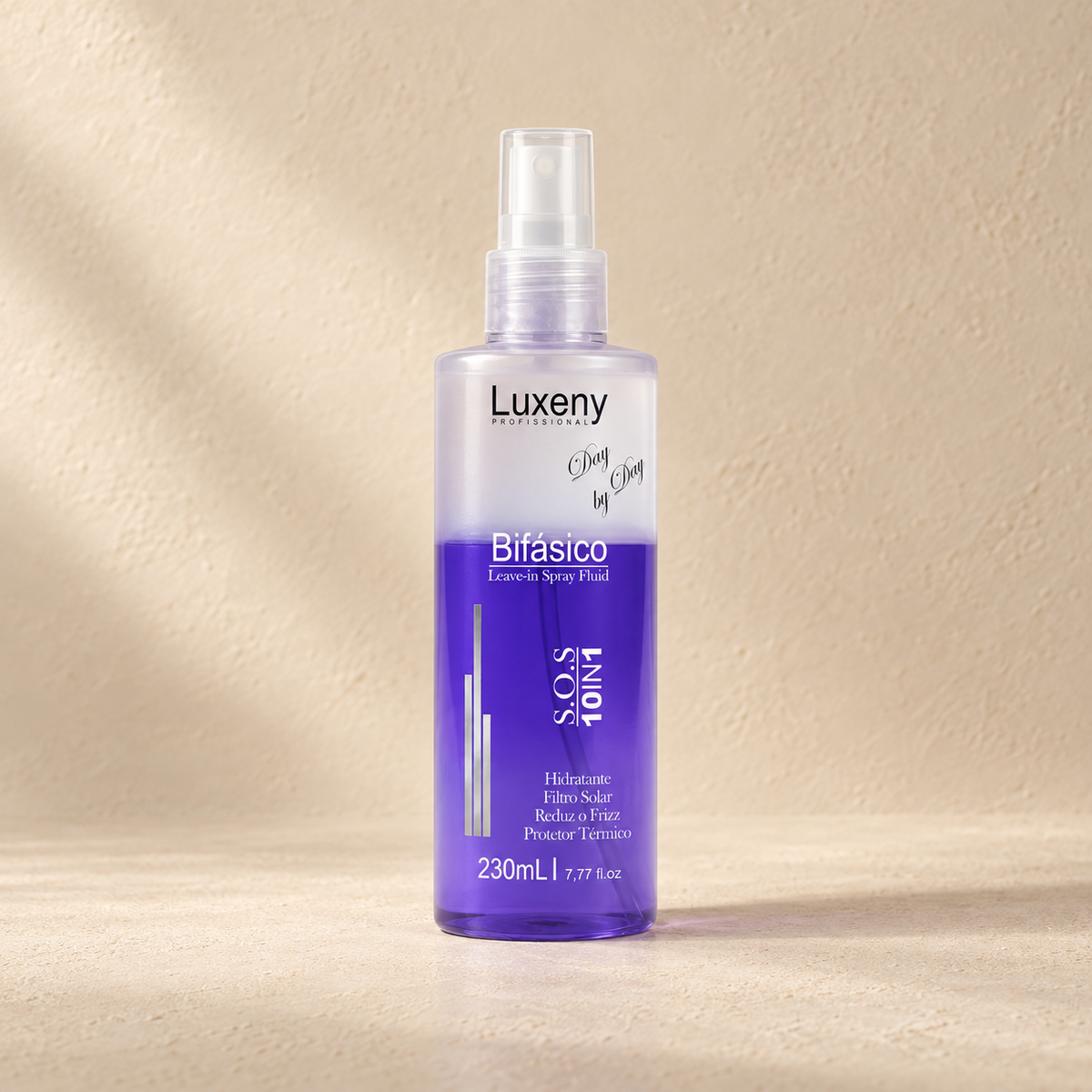 Spray Bifásico Luxeny 10 en 1 Antifrizz y Protector Térmico 230 ml