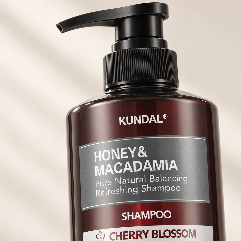 Shampoo Kundal Honey & Macadamia Cherry Blossom 500 ml