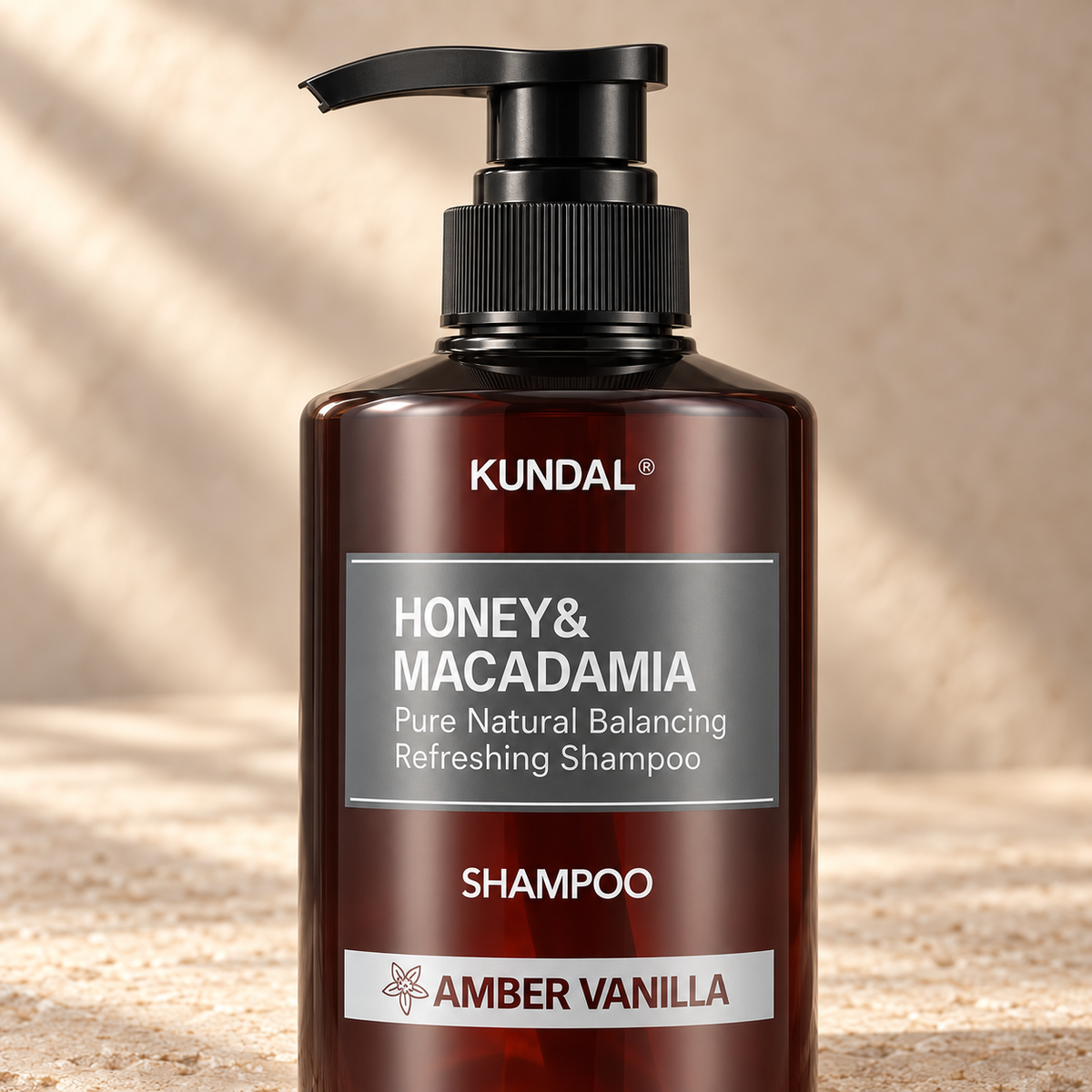 Shampoo Kundal Honey & Macadamia Amber Vanilla 500 ml