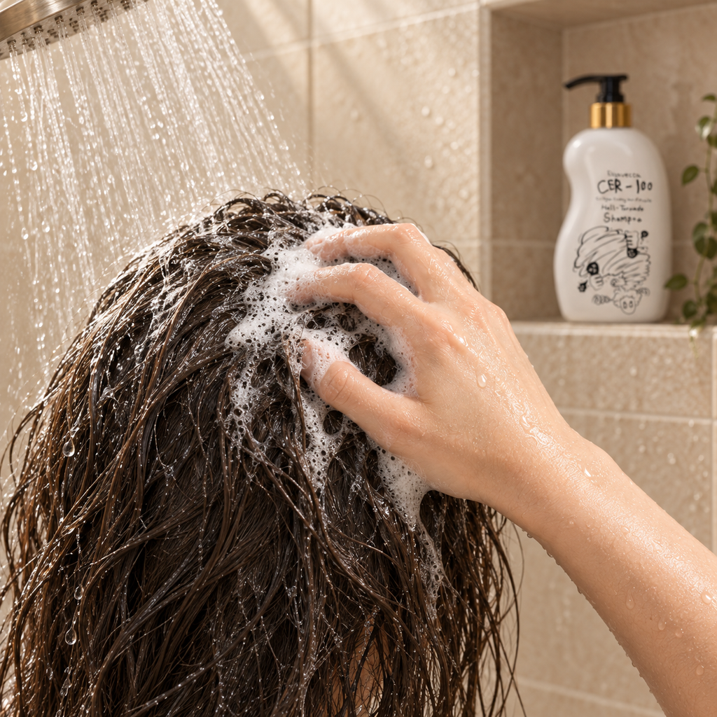 Shampoo Elizavecca CER-100 Hell-Tornado Refrescante 500 ml