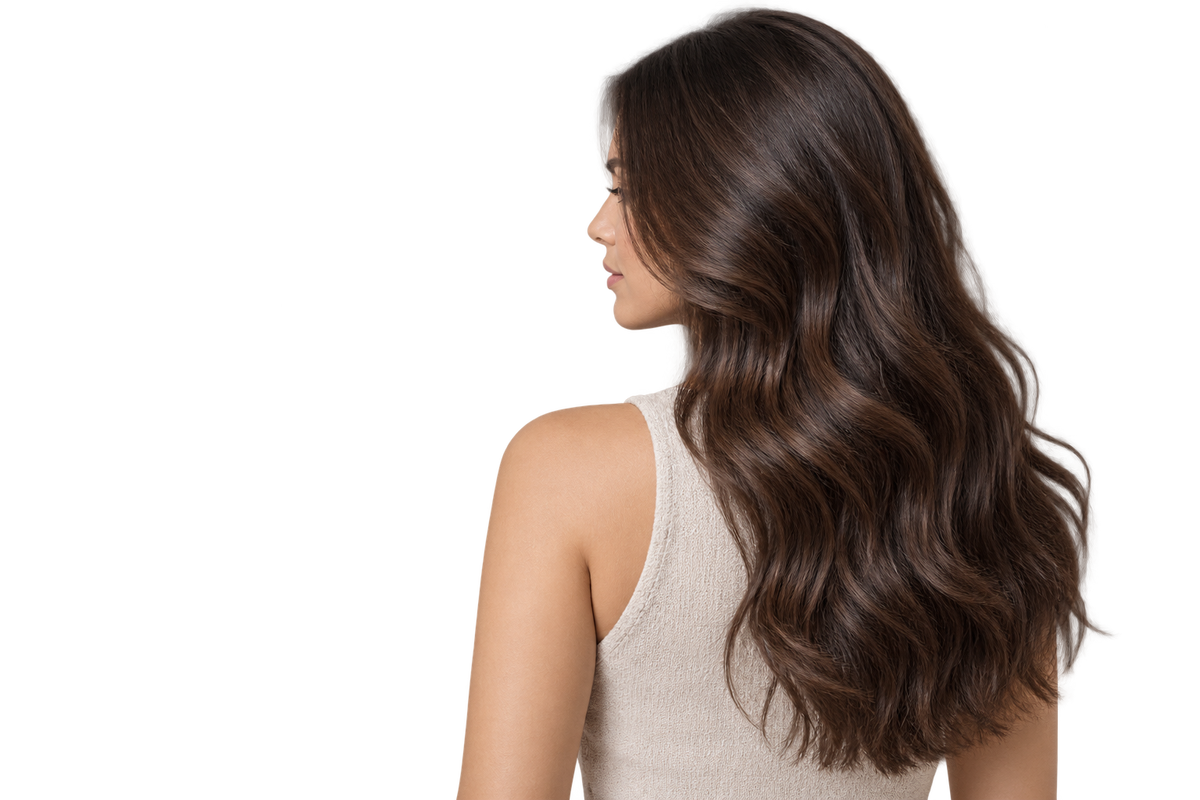 Shampoo Colorante Dos Lunas Argan Castaño Oscuro 420 ml